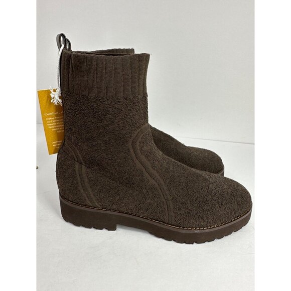 Item: Andre Assous Women’s size 9 Pisces Featherweight Brown Sock Boots - Picture 5 of 10